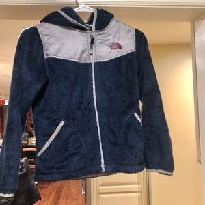 Northface fuzzy jacket